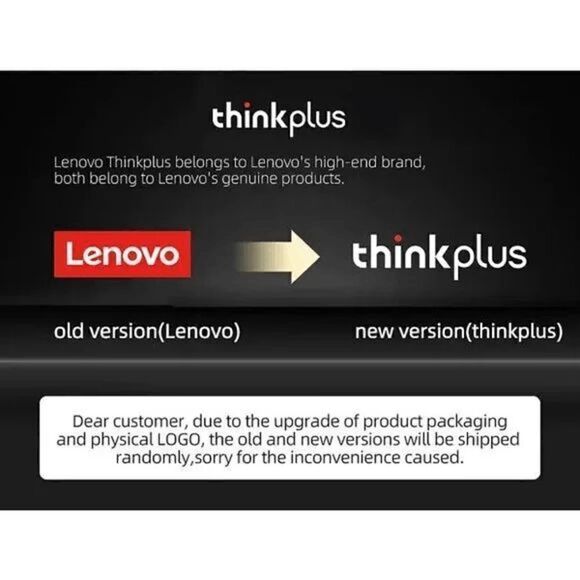 Lenovo Thinkplus LP40 Pro Bluetooth 5.1 Earphone Wireless Earbuds HiFi Stereo - Picture 2 of 14